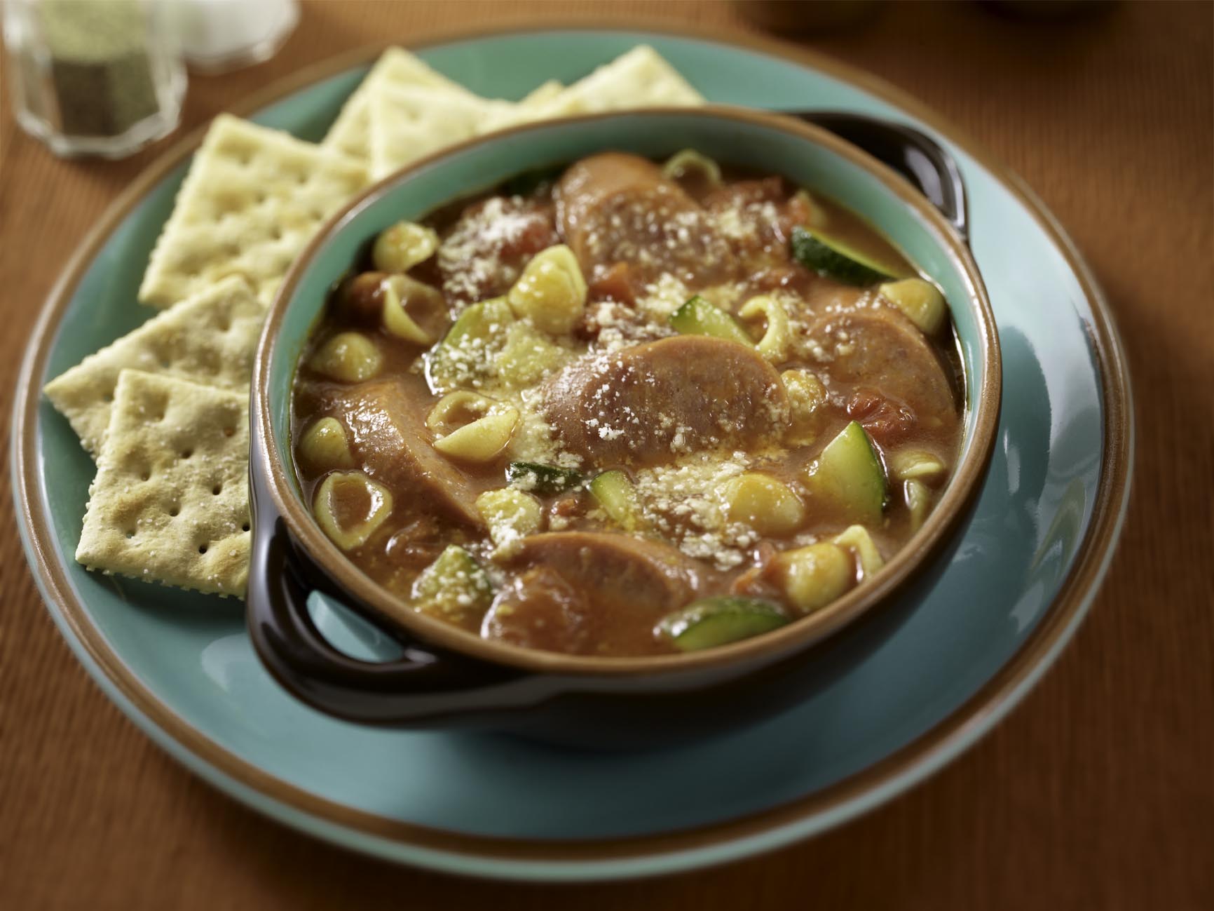 Smoked Sausage Minestrone Eckrich