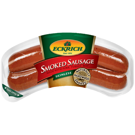 Eckrich Smoked Sausage Skinless Smoked Sausage