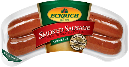 Eckrich Smoked Sausage Skinless Smoked Sausage